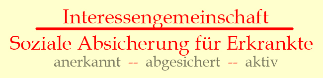 SAFE – Soziale Absicherung für Erkrankte
